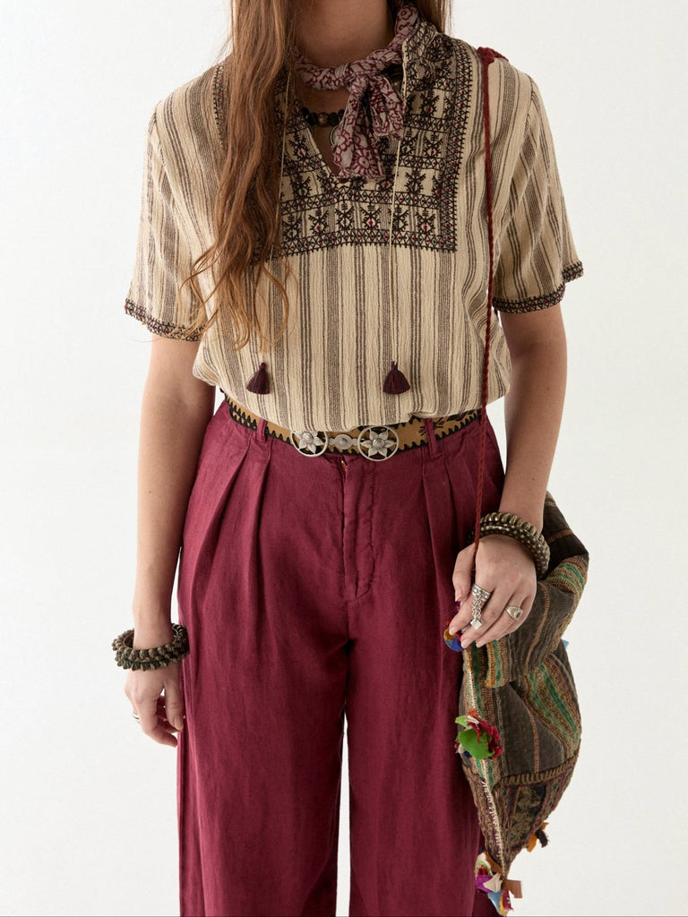 Badra Blouse - Sahara Dune - Maison Hotel