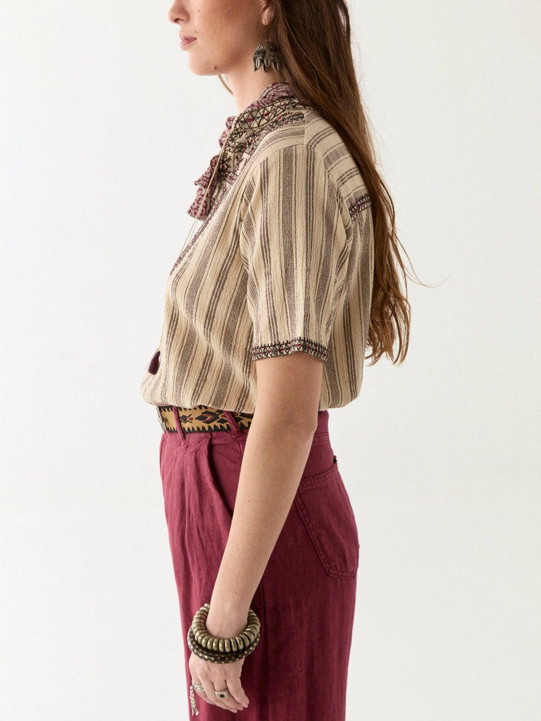 Badra Blouse - Sahara Dune - Maison Hotel