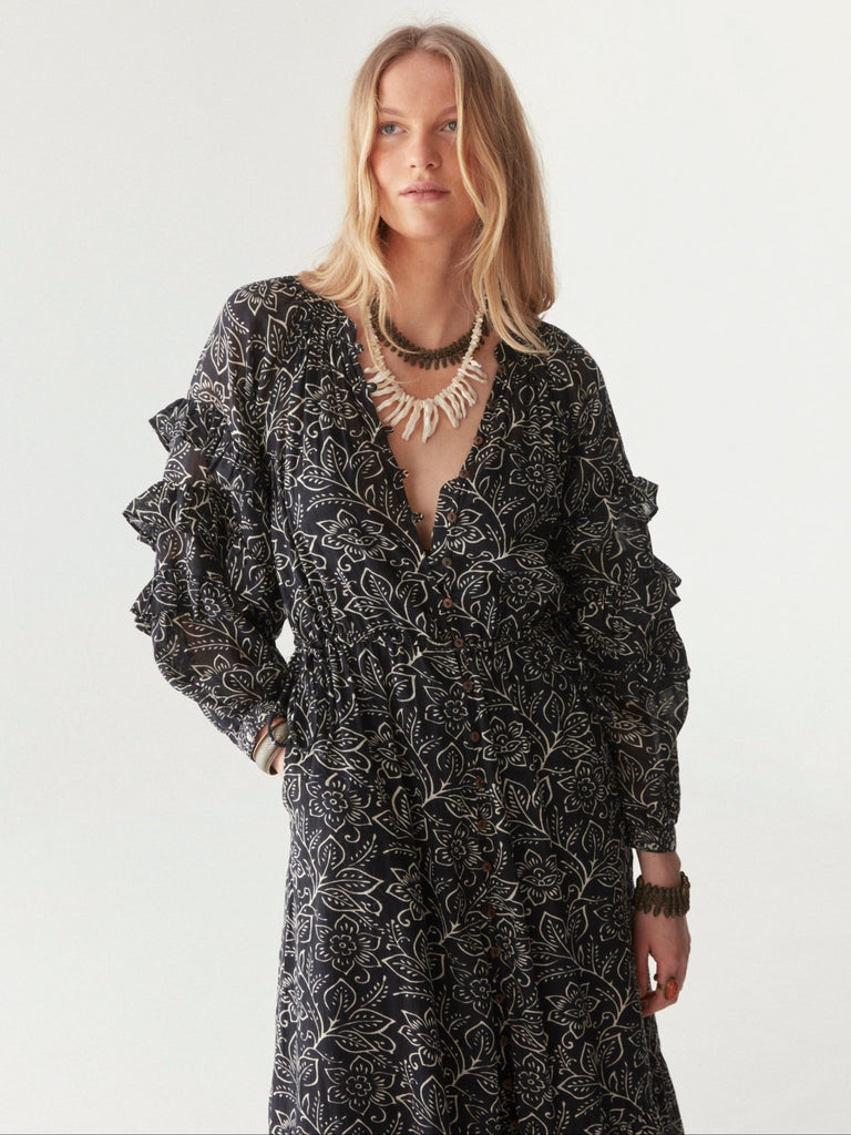 Carmencita Dress - Black Sheep - Maison Hotel