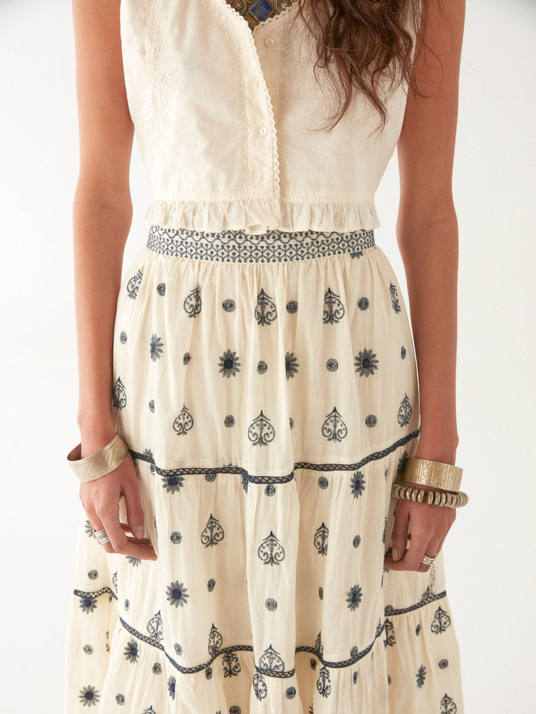 Charlotte Skirt - Off White - Maison Hotel