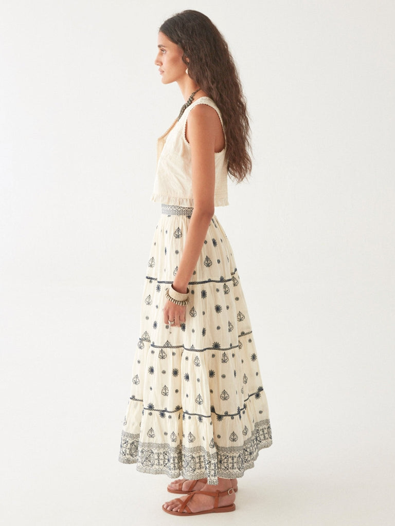 Charlotte Skirt - Off White - Maison Hotel