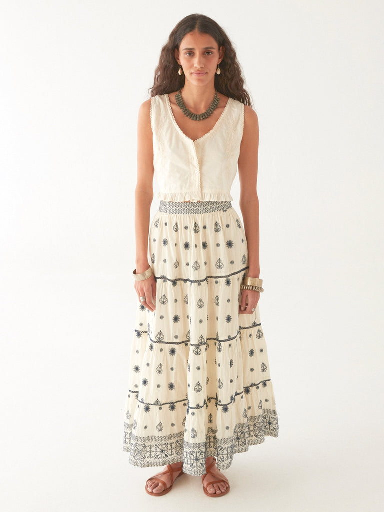 Charlotte Skirt - Off White - Maison Hotel