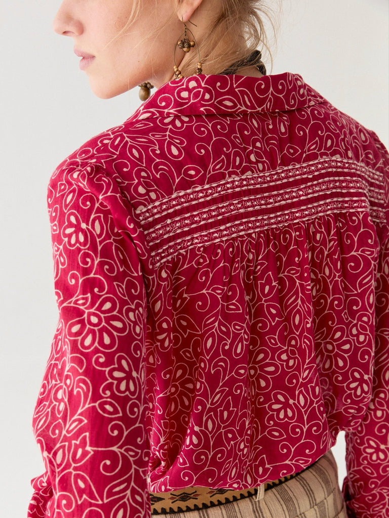 Cohen Blouse - Jeranio Chilli - Maison Hotel