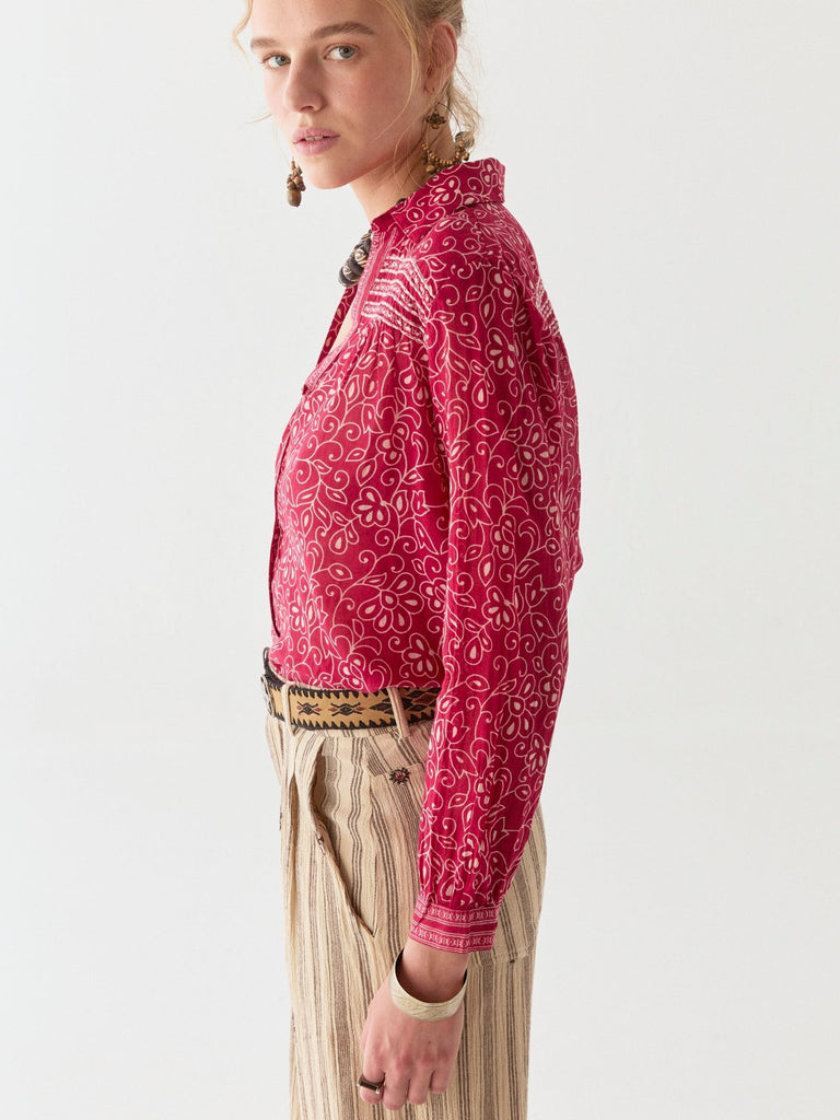 Cohen Blouse - Jeranio Chilli - Maison Hotel