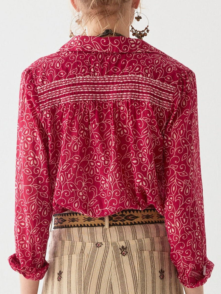 Cohen Blouse - Jeranio Chilli - Maison Hotel