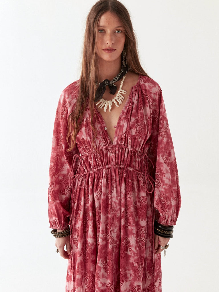 Davinia Dress - Paisley Dream - Maison Hotel