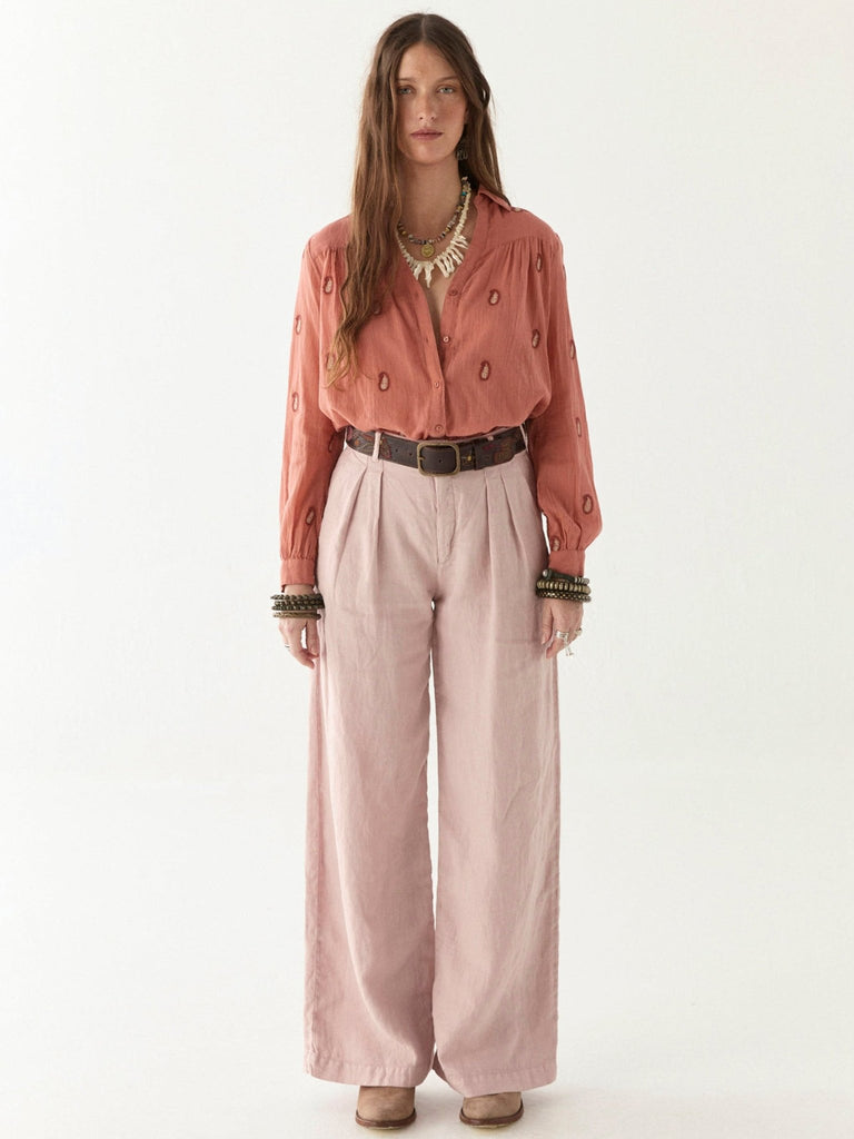 Dylan Blouse - Cachemira Peach - Maison Hotel