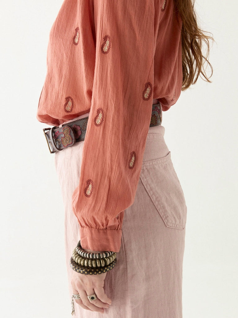 Dylan Blouse - Cachemira Peach - Maison Hotel