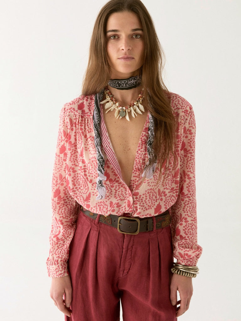 Dylan Blouse - Pink Martini - Maison Hotel