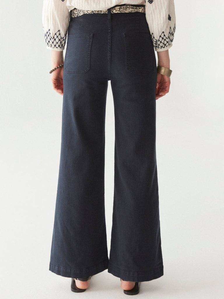 Edna Pant - Navy - Maison Hotel