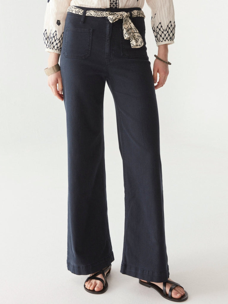 Edna Pant - Navy - Maison Hotel