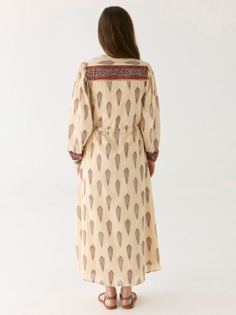 Elisa Dress - Boho Leaves - Maison Hotel