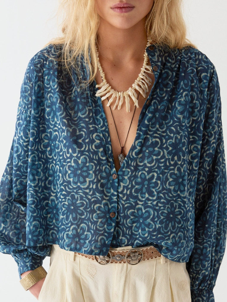 Gaia Blouse - Oceano Mare - Maison Hotel