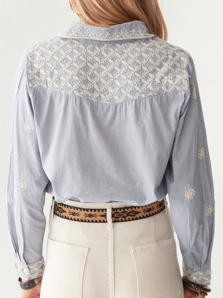 Ganges Blouse - Indigo - Maison Hotel