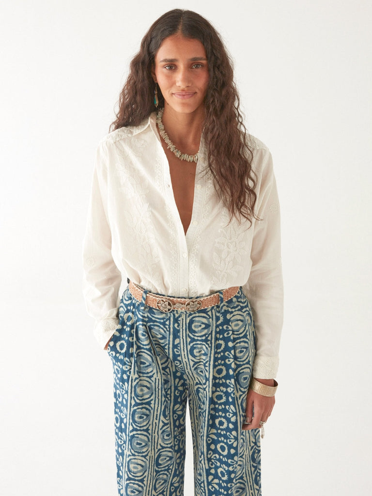 Ganges Blouse - Off White - Maison Hotel