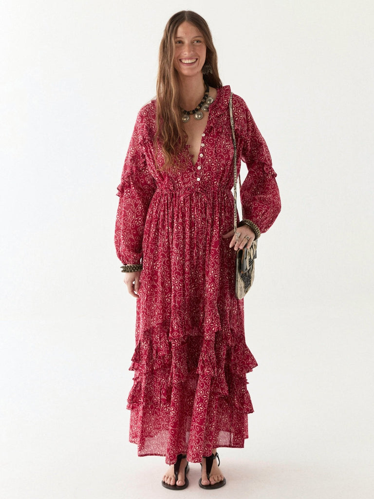 Hannalei Dress - Jeranio Chilli - Maison Hotel