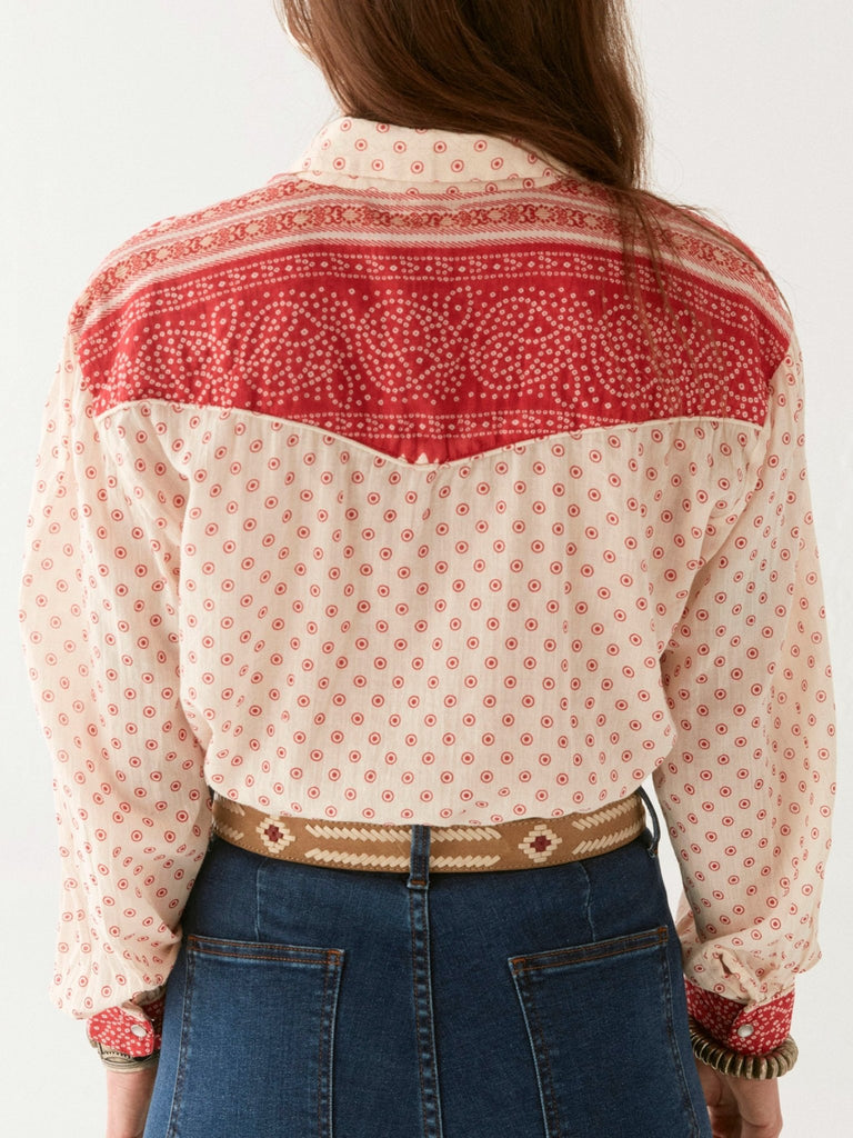 Joselito Blouse - Passion Red - Maison Hotel