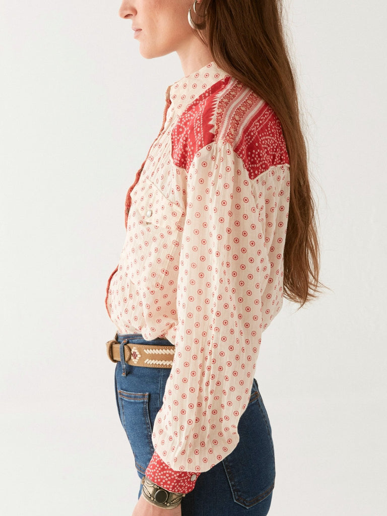 Joselito Blouse - Passion Red - Maison Hotel