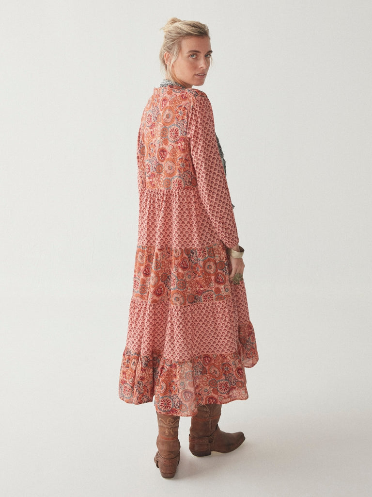 Lala Dress - Rust Flamingo - Maison Hotel