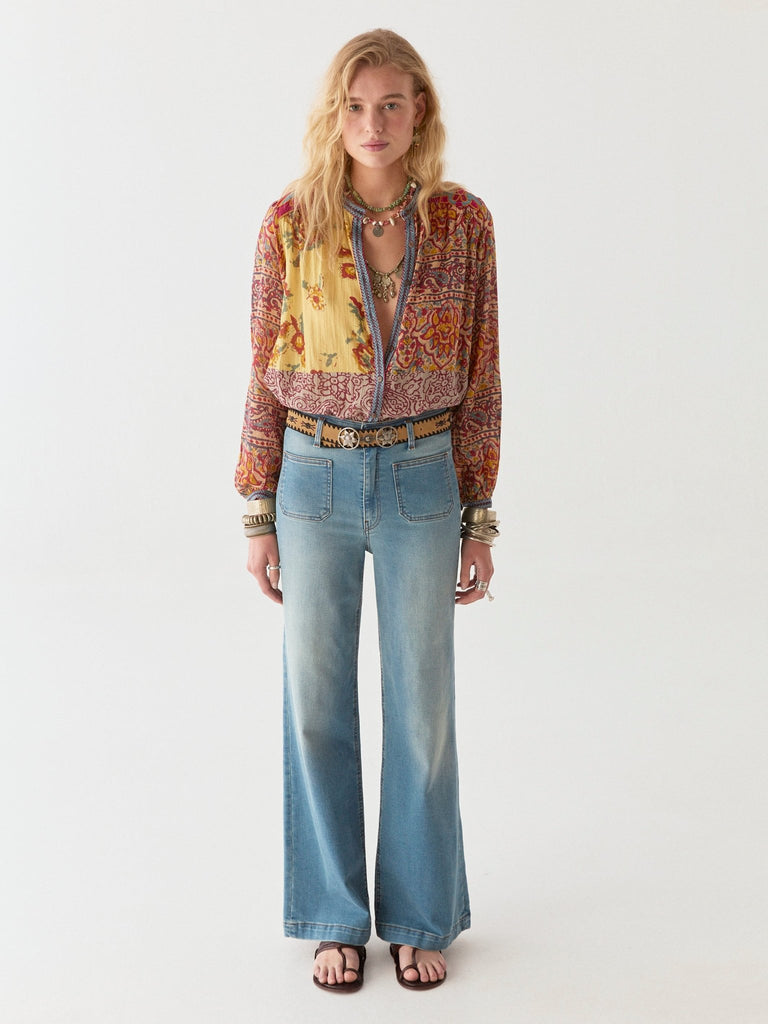 Leandra Blouse - Mullumbimby Patch - Maison Hotel