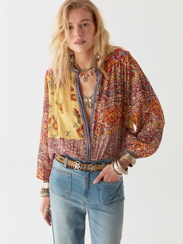 Leandra Blouse - Mullumbimby Patch - Maison Hotel