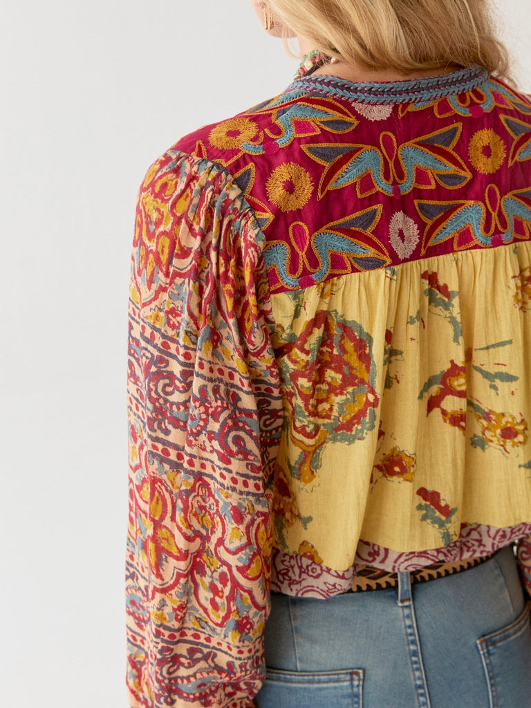 Leandra Blouse - Mullumbimby Patch - Maison Hotel