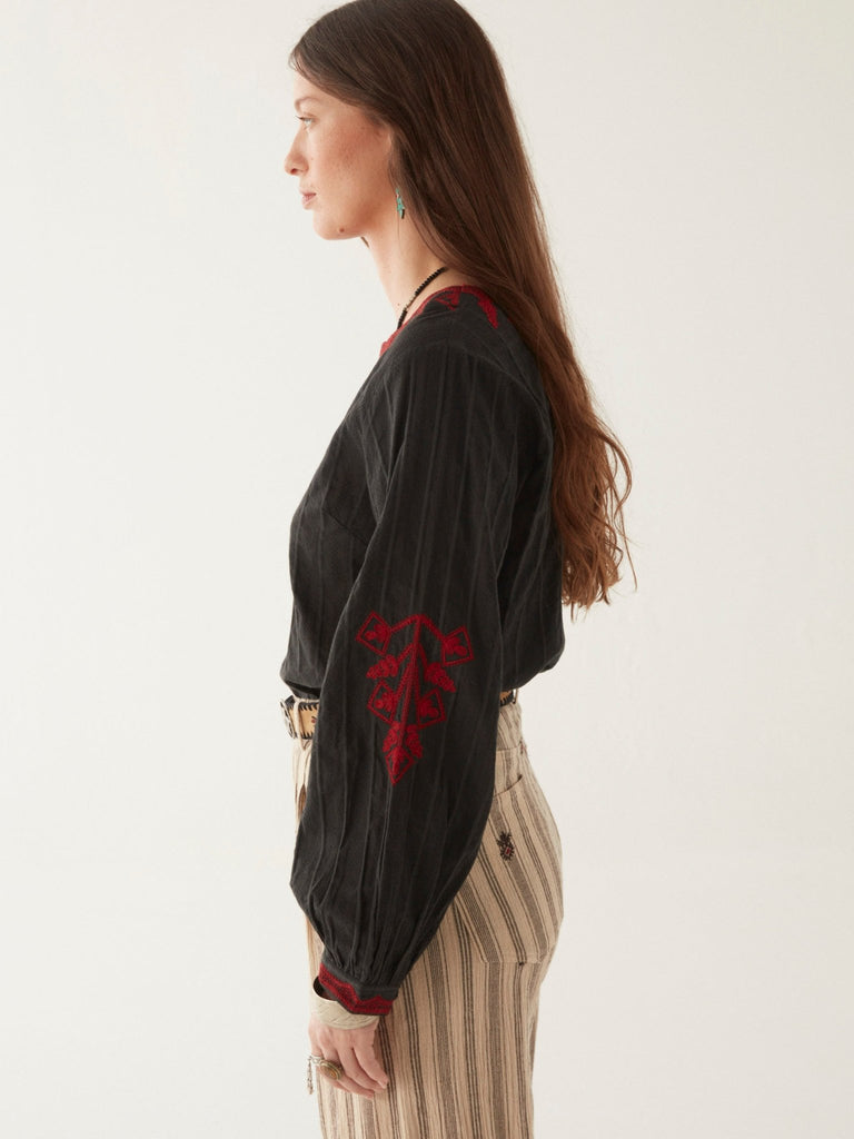 Leila Blouse - Moroccan Night - Maison Hotel