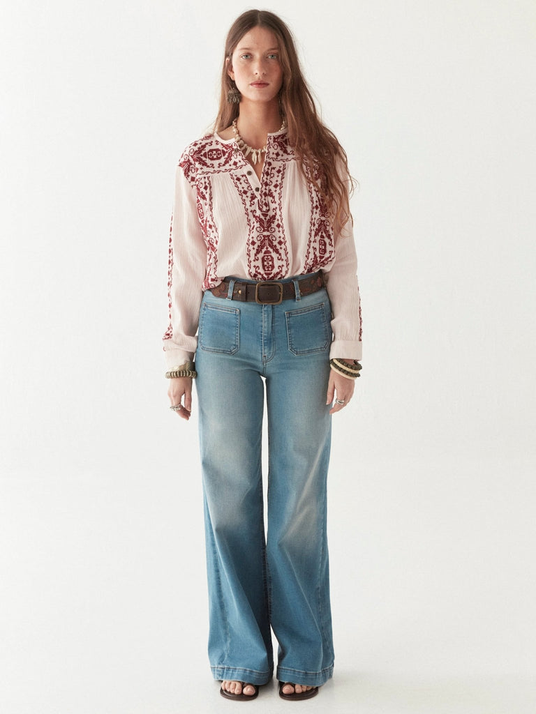 Lupita Blouse - Jalisco Cuarzo - Maison Hotel