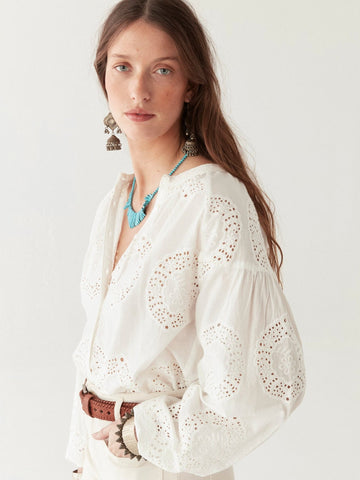 Margaret Blouse - Bath Rose - Maison Hotel