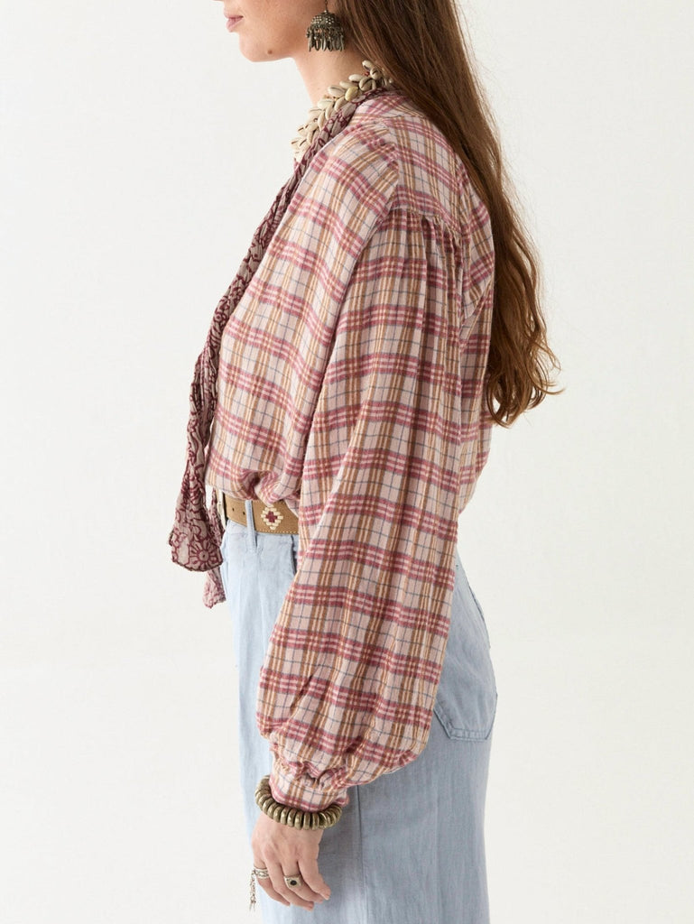 Mia Blouse - Dust Pink - Maison Hotel