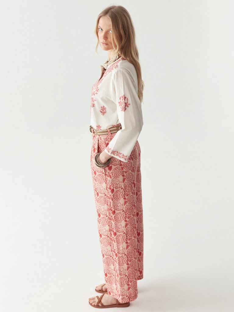 Shyla Blouse - Chikan Blossom - Maison Hotel