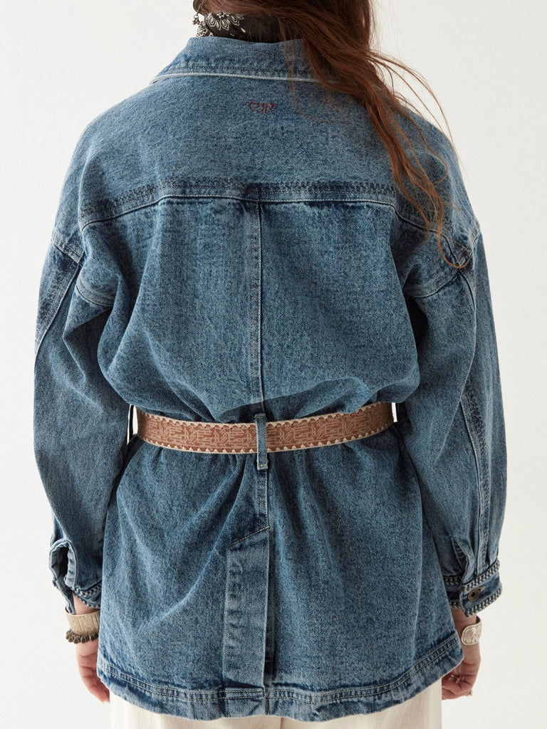 Wayne Jacket - Western Blue - Maison Hotel